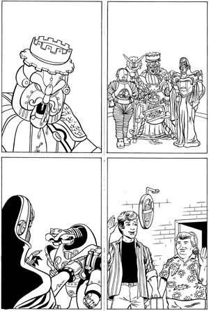 Power Rangers Zeo Issue 3 Page 3 © Wizards Keep
