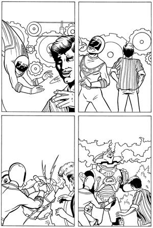 Power Rangers Zeo Issue 3 Page 6 © Wizards Keep