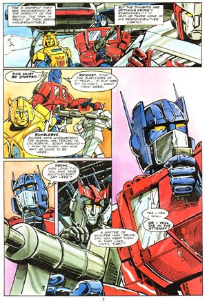 Transformers Issue 50 Page 7