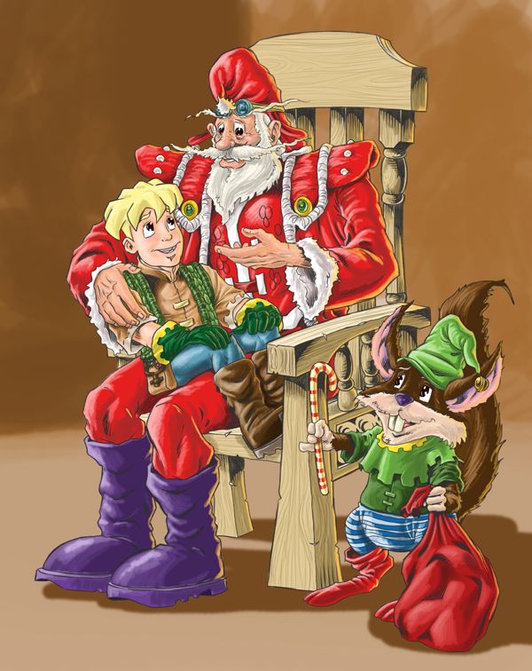 Christmas Wishes Illo 2009