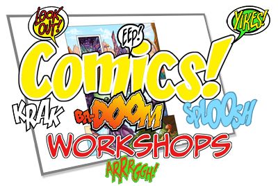 Comics Workshops Logo