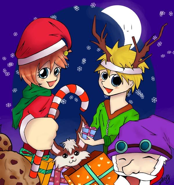 Worlds End Christmas MANGA Competition WINNING ENTRY 2009 600pxls