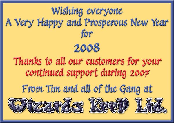New Year Greeting 2008