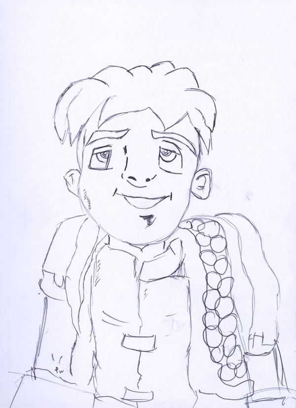 Ralf Sketch By Thomas Warne