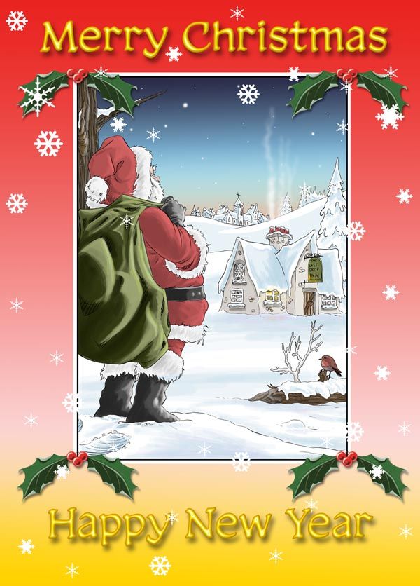 The Last Drop Christmas Card