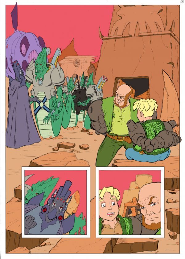 Worlds End Volume 2 Colour Flats Page 2