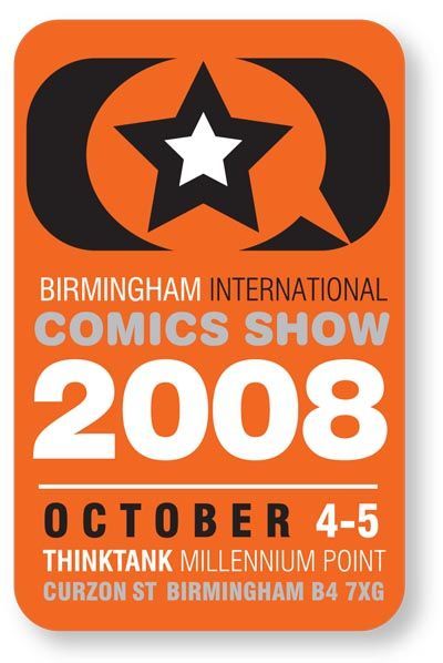 BirminghamComicShow Logo 2008