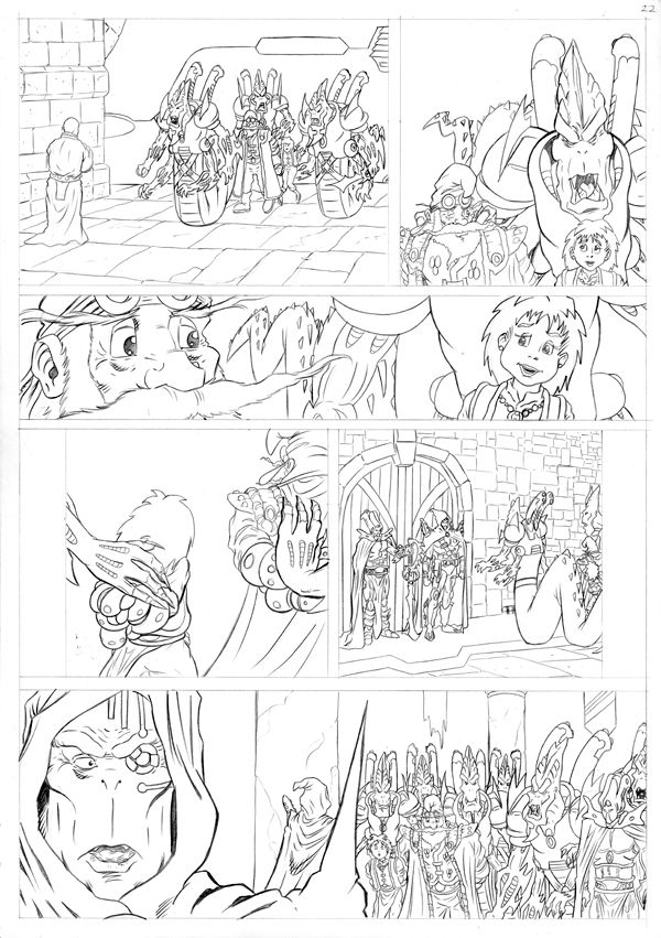 Worlds End Vol 1 Pencils Page 22