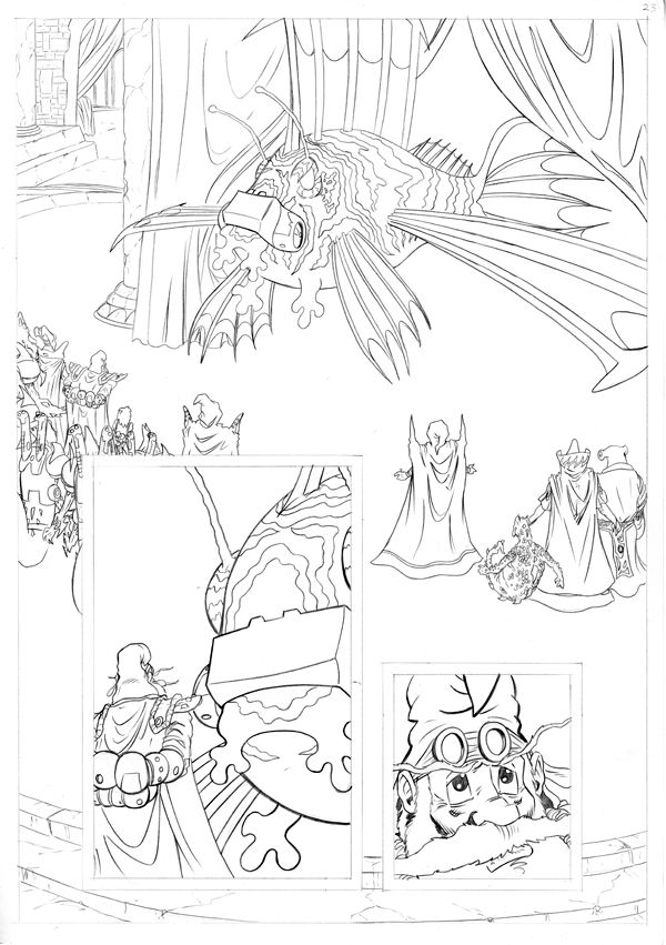 Worlds End Vol 1 Pencils Page 23