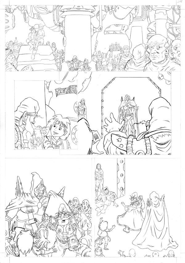 Worlds End Vol 1 Pencils Page 25