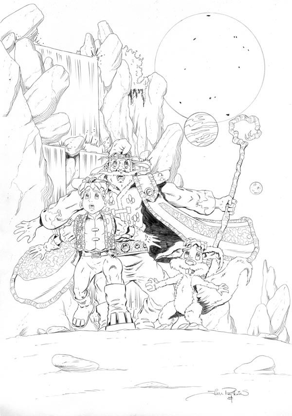 Worlds End Ashcan Back Cover Pencils