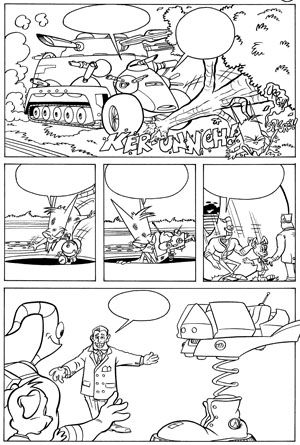 Earth Worm Jim Issue 3 Page 8 © Wizards Keep