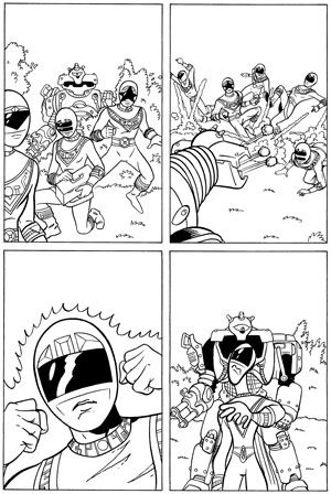 Power Rangers Zeo Issue 3 Page 5 © Wizards Keep
