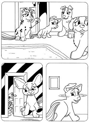 Puppy Dog Tails Issue 2 Page 5 © Wizards Keep