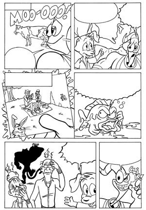 Earth Worm Jim Issue 4 Page 15 © Wizards Keep