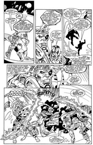 Die Cut vs G-Force Issue 1 Page 11 © Wizards Keep